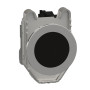 Кнопка управления 1NO 30мм без подсветки черная самовозвратом, скрытый монтаж [XB4FA21] Harmony XB4 Schneider Electric