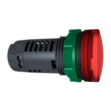 Лампа сигнальная 22мм красный LED 240V AC [XB5EVM4] Harmony XB5 Schneider Electric
