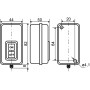 Кнопочный выключатель 3Р 6А(400V) ІР40 [A0140020209] BS-211B АСКО