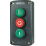 Пост тримісний "Старт1-Старт2-Стоп" 2.5А(220V) 2NO+1NC IP54 [A0140020067] XAL-D339 АСКО