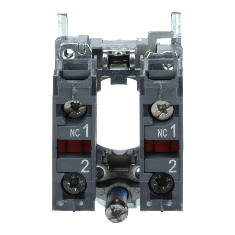 Корпус кнопки с контактом 2NC 3A 240V AC/DC с винтовым зажимом [ZB4BZ104] Harmony XB4 Schneider Electric