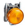 Лампа сигнальная 22мм 250V AC BA 9s желтый без лампи [XB4BV65] Harmony XB4 Schneider Electric