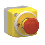 Пост одноместный "Аварийный Стоп" 3A 24V 1NO+2NC IP66 грибок [XALK178W3B140G] Harmony XALK Schneider Electric