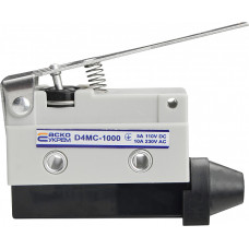 Микропереключатель 1NO+1NC 10А 250V IP54 длинная планка [A0050040014] D4MC-1000 АСКО