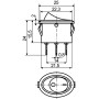 Переключатель овальный 1 клавиша 1NO 25мм с подсветкой зеленый неон 220V [A0140040088] KCD1-9-101N GR/B АСКО