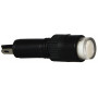 Лампа сигнальна 22мм білий LED 24V АC/DC [A0140030170] AD22E-8DS АСКО