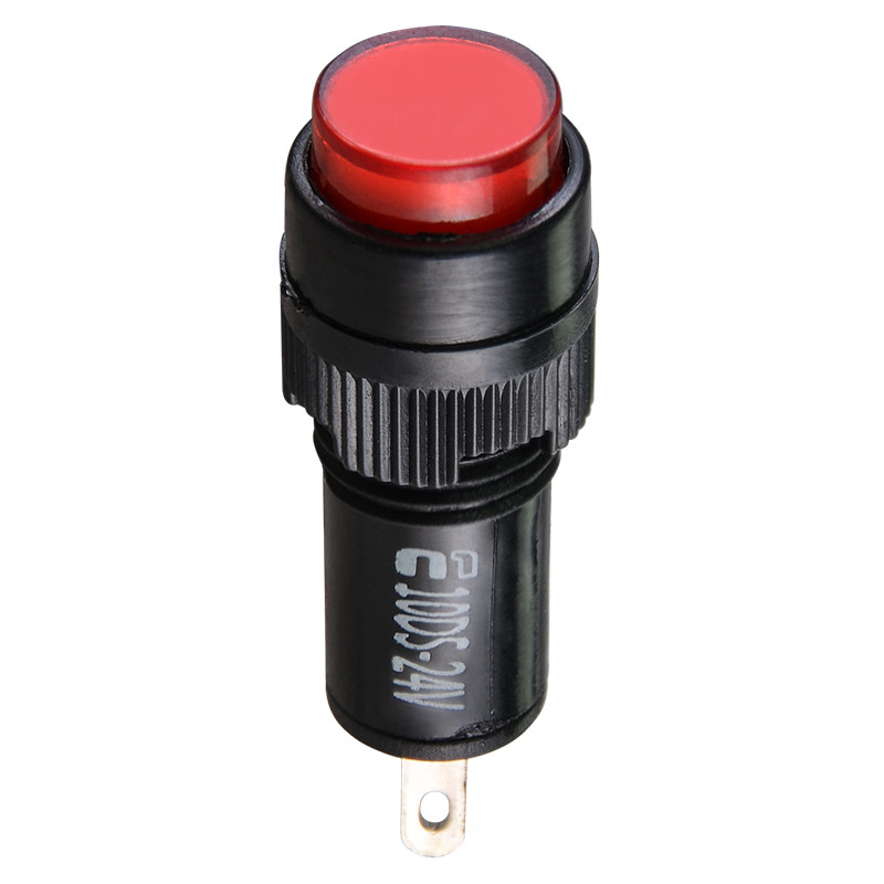 Лампа сигнальна 22мм червоний LED 24V АC/DC [A0140030182] AD22E-10DS АСКО