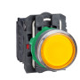 Кнопка управления 1NO+1NC 22мм с подсветкой оранжевый LED 24V [XB5AW35B5] Harmony XB5 Schneider Electric