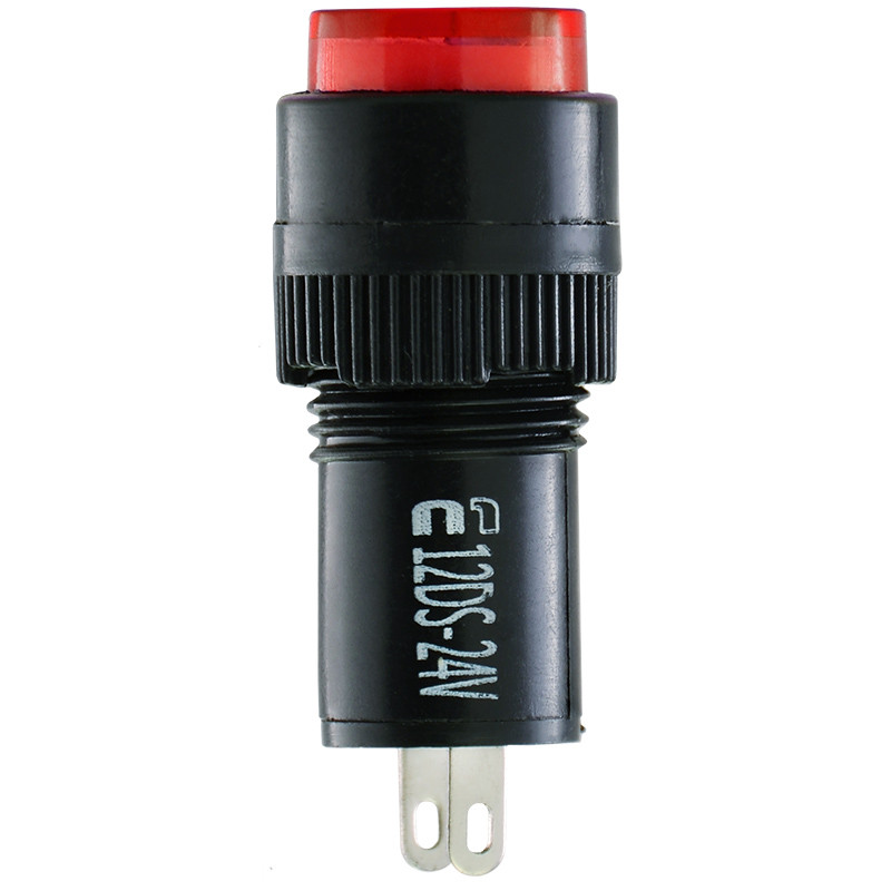 Лампа сигнальна 22мм червоний LED 24V АC/DC [A0140030187] AD22E-12DS АСКО