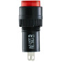 Лампа сигнальна 22мм червоний LED 24V АC/DC [A0140030187] AD22E-12DS АСКО