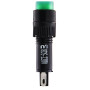 Лампа сигнальна 22мм зелений LED 220V АC [A0140030169] AD22E-8DS АСКО