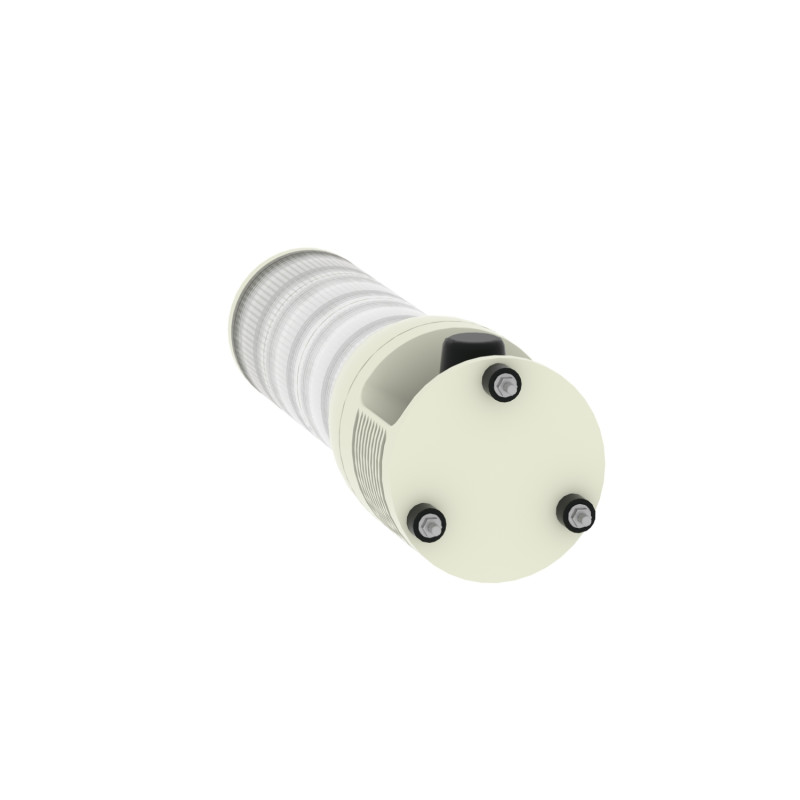 Світлова колона ⌀100мм 100-240V AC LED червоний, помаранчевий, зелений з зумером 102 дБ [XVC1M3HK] Harmony XVC1 Schneider Electric