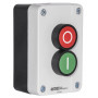 Пост двомісний "Старт-Стоп" 2.5А(220V) 1NO+1NC IP54 [A0140020006] XAL-B213 АСКО