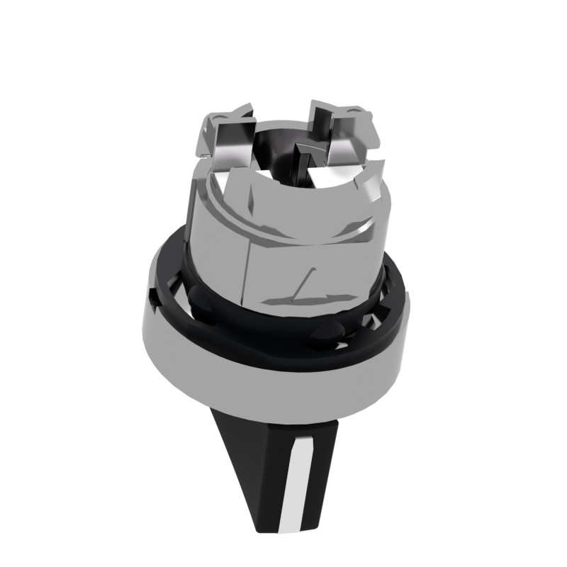 Головка для перемикача 22мм без підсвічування чорна 3 положення [ZB4BD8] Harmony XB4 Schneider Electric