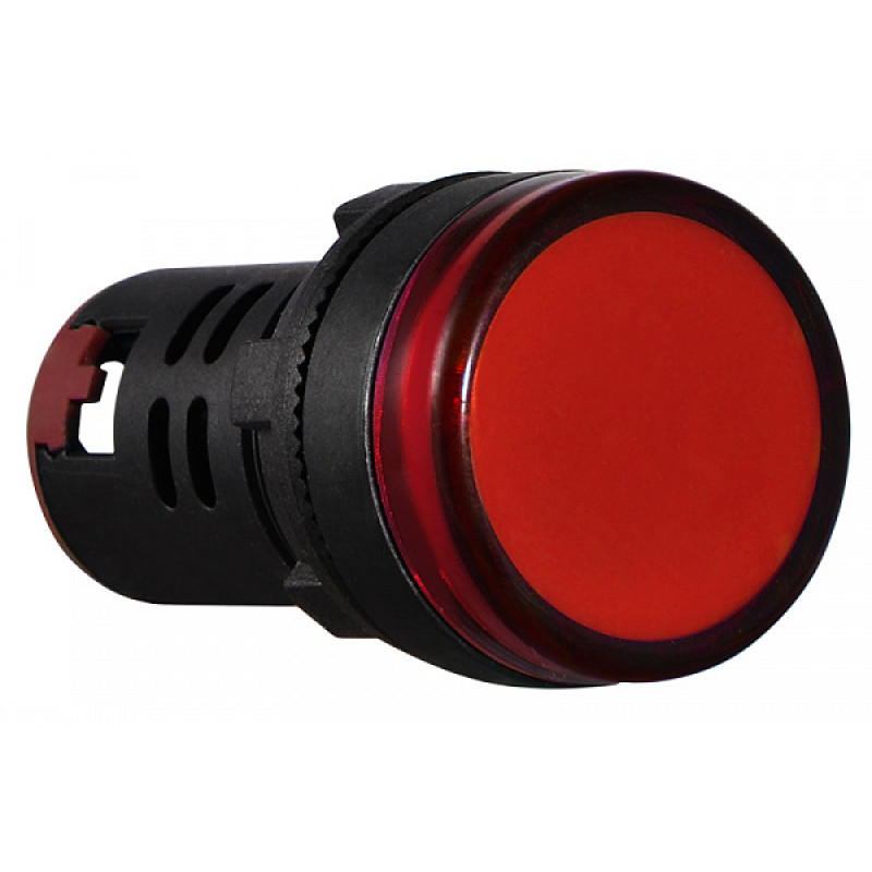 Лампа сигнальна 22мм червоний LED 24V АC/DC [A0140030047] AD22-22DS АСКО