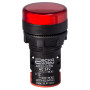Лампа сигнальна 22мм червоний LED 24V АC/DC [A0140030047] AD22-22DS АСКО