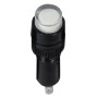 Лампа сигнальна 22мм білий LED 24V АC/DC [A0140030170] AD22E-8DS АСКО