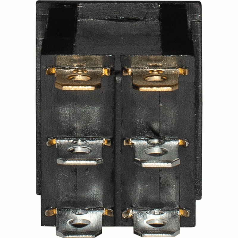 Перемикач 2 клавіши 2NO 28мм з підсвічуванням червоний неон 220V [s2040002] e.switch.key.02 E.NEXT