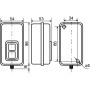 Кнопковий вимикач 3Р 10А(400V) ІР40 [A0140020208] BS-216B АСКО