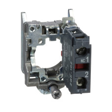 Корпус кнопки с контактом 1NC 3A 240V AC/DC с винтовым зажимом [ZB4BZ102] Harmony XB4 Schneider Electric