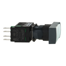 Кнопка управления 1NO 16мм без подсветки белая [XB6DA11B] Harmony XB6 Schneider Electric