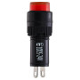 Лампа сигнальна 22мм червоний LED 24V АC/DC [A0140030182] AD22E-10DS АСКО