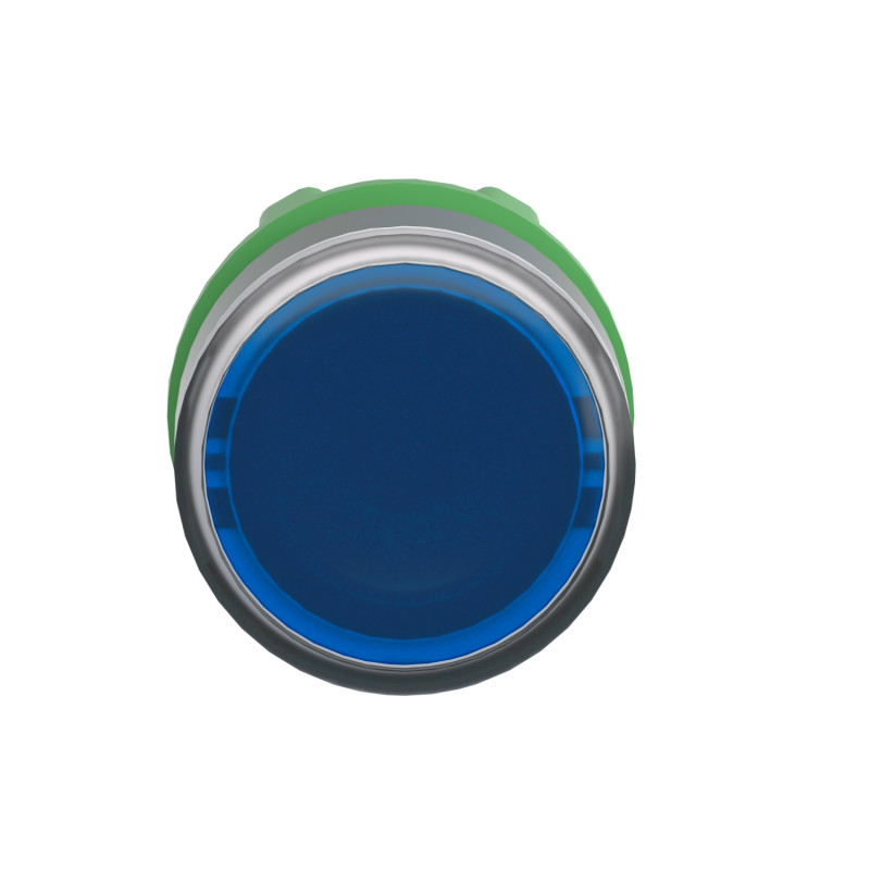 Головка для кнопки 22мм з підсвічуванням синя [ZB5AW363] Harmony XB5 Schneider Electric