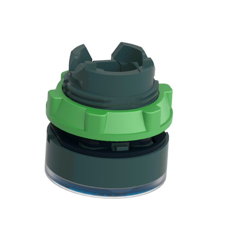 Головка для кнопки 22мм з підсвічуванням синя [ZB5AW363] Harmony XB5 Schneider Electric