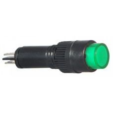 Лампа сигнальная 22мм зеленый LED 220V АC [A0140030169] AD22E-8DS АСКО