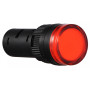 Лампа сигнальная 16мм красный LED 220V АC [A0140030050] AD16-16DS АСКО