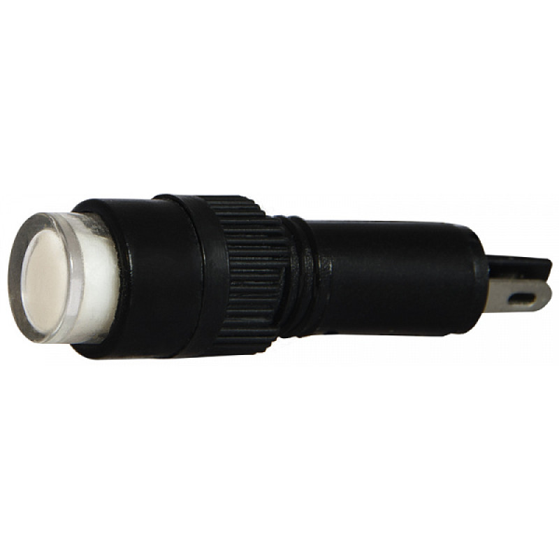Лампа сигнальна 22мм білий LED 24V АC/DC [A0140030170] AD22E-8DS АСКО