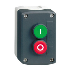 Пост двухместный "Старт-Стоп" 3A(240V) 1NO+1NC IP66 с возвратом [XALD213E] Harmony XALD Schneider Electric