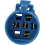Роз'єм для кнопки серії TY(J) 19 (5-pin) AC/DC 250В [A0140010227] АСКО