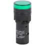 Лампа сигнальна 16мм зелений LED 230V АС [s009013] e.ad16.230.green E.NEXT