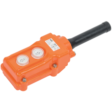 Тельферный пост 2-положения 2NO одна скорость IP54 [BPU10-2] ПКТ-61 УЕК