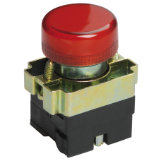 Лампа сигнальная 22мм красный LED 230V AC [BLS50-BU-K04] LAY5-BU64 УЕК