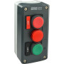 Пост трехместный "Старт-Стоп-Сигнал" 2.5А(220V) 1NO+1NC IP54 красный индикатор [A0140020069] XAL-D371H29 АСКО