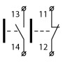 Пост двомісний "Старт-Стоп" 2.5А(220V) 1NO+1NC IP54 [A0140020007] XAL-B215 АСКО