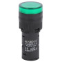 Лампа сигнальна 22мм зелений LED 230V АС [s009022] e.ad22.230.green E.NEXT
