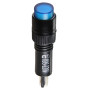 Лампа сигнальна 22мм синій LED 220V АC [A0140030167] AD22E-8DS АСКО