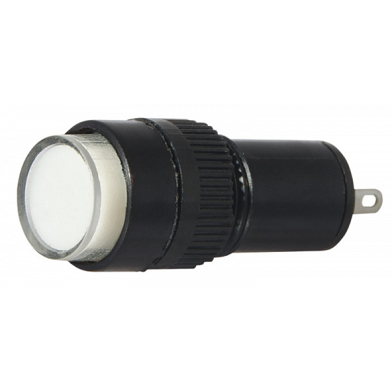 Лампа сигнальная 22мм белый LED 220V АC [A0140030194] AD22E-12DS АСКО