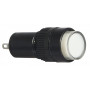 Лампа сигнальная 22мм белый LED 220V АC [A0140030194] AD22E-12DS АСКО