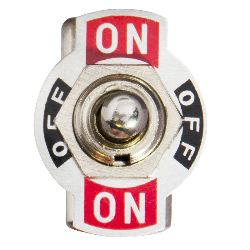 Тумблер "ON-OFF-ON" 2NO 10А 250V 3 положення 3 контакти [A0140060005] 1122 АСКО
