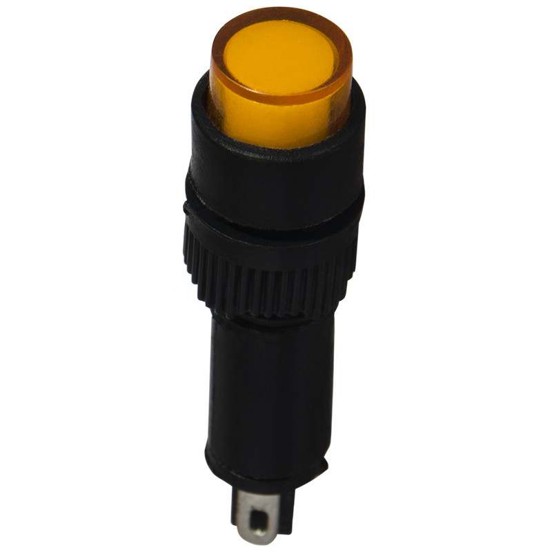 Лампа сигнальна 22мм жовтий LED 24V АC/DC [A0140030171] AD22E-8DS АСКО