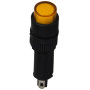 Лампа сигнальна 22мм жовтий LED 24V АC/DC [A0140030171] AD22E-8DS АСКО