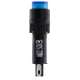 Лампа сигнальна 22мм синій LED 220V АC [A0140030167] AD22E-8DS АСКО