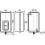 Кнопочный выключатель 3Р 16А(400V) ІР40 [A0140020210] BS-230B АСКО