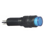 Лампа сигнальна 22мм синій LED 220V АC [A0140030167] AD22E-8DS АСКО