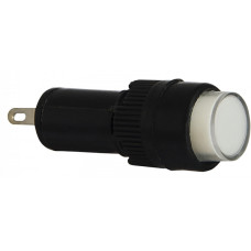 Лампа сигнальная 22мм белый LED 220V АC [A0140030175] AD22E-10DS АСКО