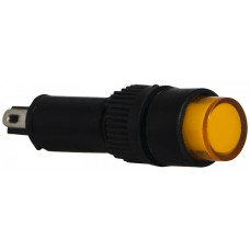 Лампа сигнальная 22мм желтый LED 24V АC/DC [A0140030171] AD22E-8DS АСКО